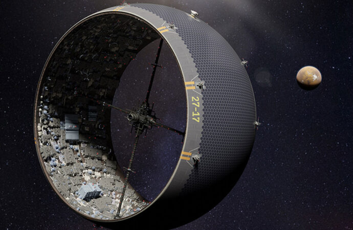 <strong>Proponen convertir asteroides rocosos en ciudades espaciales con gravedad artificial</strong>
