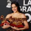 Rosalía gana el Grammy al mejor álbum alternativo o de rock latino