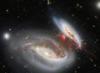 <strong>Captan la colisión de dos ‘galaxias Caramelo’ a 180 millones de años luz</strong>