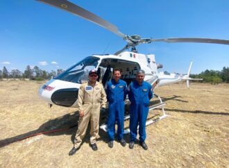 <strong>Helicópteros del Gobierno de Michoacán han atendido 11 incendios forestales</strong>