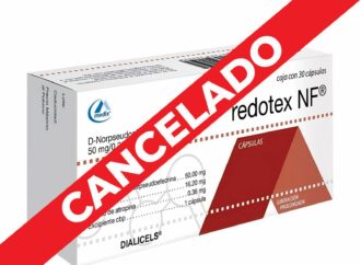 <strong>Alertan Cofepris y SSM sobre cancelación del medicamento Redotex y Redotex NF</strong>