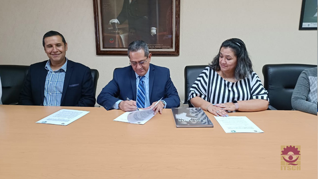 <strong>Firma de convenio entre el #ITSCH y la Universidad de La Ciénega del Estado de Michoacán de Ocampo</strong>