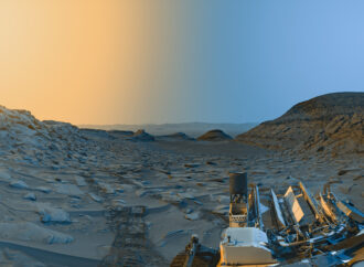 <strong>El róver Curiosity manda una hermosa ‘postal’ desde Marte</strong>