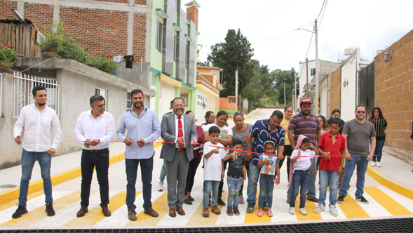 <strong>José Luis Téllez Marín, Inauguró Los Trabajos De Pavimentación De La Calle Rosal De La Comunidad Del Rincón De Dolores.</strong>